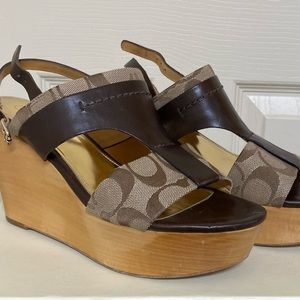 COACH Campbell Wedges | Sz 7.5 Wmns